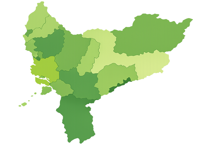 Kalimantan Barat Map